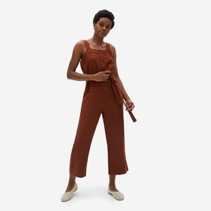 Everlane Picnic Jumpsuit in Rosewood